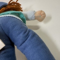 STRAWBERRY SHORTCAKE HUCKLEBERRY PIE PLUSH DOLL 2004 Rare