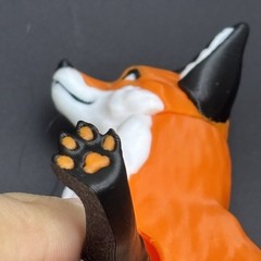 12cm Fox Posable Eco-friendly Safe Precision-printed Gift Toy 3DPrinted Ordinary