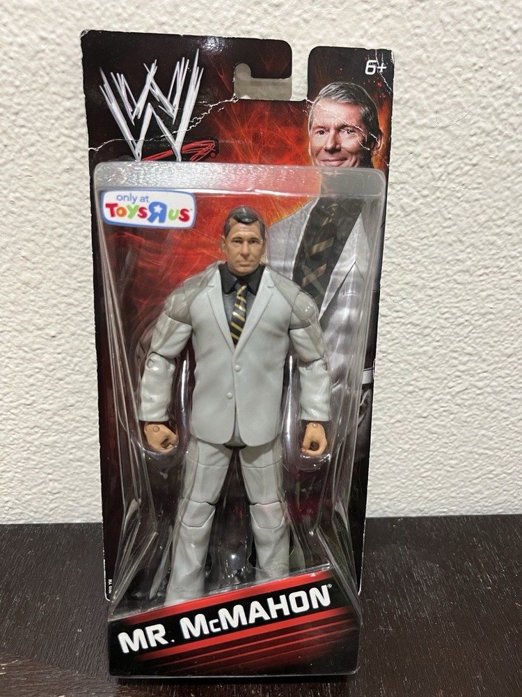 Mattel WWE Mr. McMahon Action Figure Toys R Us Exclusive.