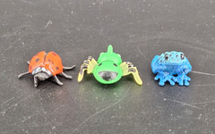 Mixed Lot of 15 Various Miniture Unisex Rubber & Plastic Toy