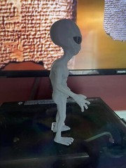 Gray Alien Action Figure 7″ Tall
