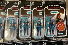 Lot of 12 Star Wars Mandalorian Hasbro Cara Dune Retro 3 3/4 Action Figures