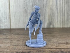 Steampunk Headhunter Action table figurine. 60mm Resin Figure