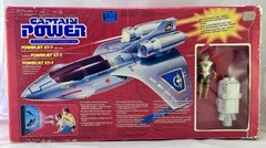 Powerjet Xt-7 Gift Set Captain Power Blastpak 1200 Energy Weapon + Figure Mattel