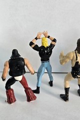 Vintage 1998 Toy Biz WCW Die Cast Metal/Plastic Wrestling Figures Lot Of 7 WWE