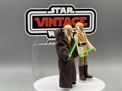 Vintage Custom Star Wars Figure Sasea Tiin Jedi Kenner Style 3.75”