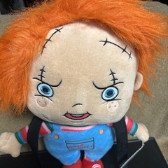 Chucky Doll Plush Backpack Good Guys Horror By Bioworld. 100% Polyester 17+