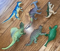 30+ Dinosaurs Plastic rubber Toy Action Figures Lot stegosaurus Imaginext T Rex