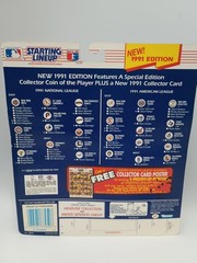Kenner Dave Stewart Starting Lineup MLB 1991 Edition Oakland Athletics Figure
