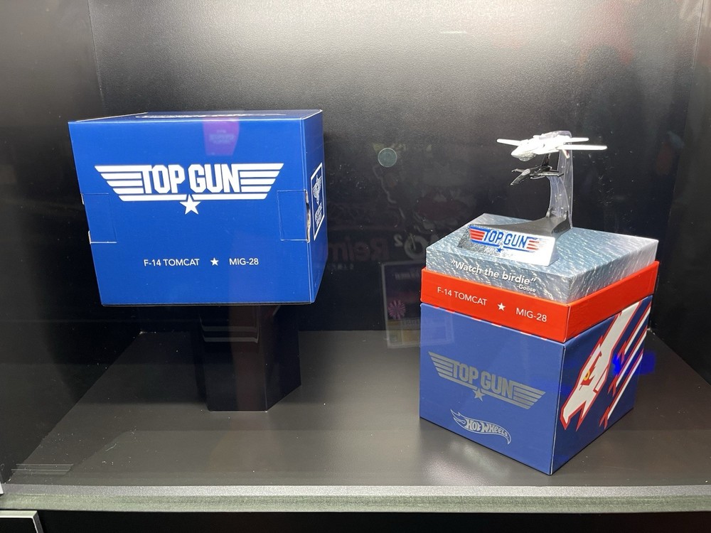 Hot Wheels Top Gun Maverick & Goose F-14 Jet 40th Set Mattel SDCC 2026 Exclusive