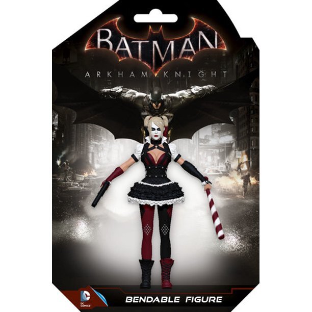 Batman Arkham Knight Harley Quinn 5 Inch Bendable Figure B -NEW