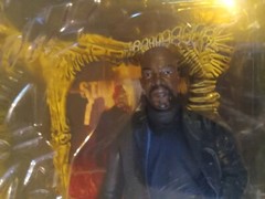 Samuel L Jackson Shaft Figure McFarlane Toys Movie Maniacs 3 Damaged Packaging