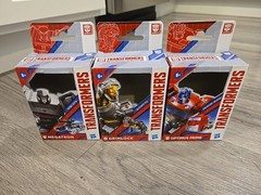 3 NEW IN BOX Hasbro Transformers Optimus Prime Grimlock Megatron FIGURES