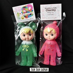 Charmy-Chan Soft Vinyl 8.3″ Melon & Strawberry Soda Set of 2 Kodama Toy