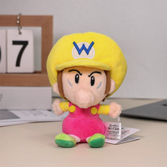 2X Baby Wario Waluigi Super Mario Bros Plush Toy Stuffed Animal Figure Doll 6″