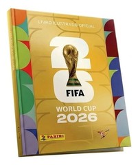 Panini Golden Album 2026 FIFA World Cup Hardcover Brazilian Edition