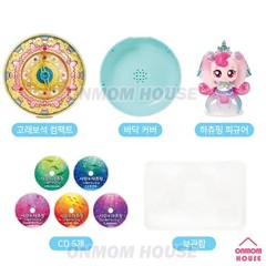 Catch Teenieping Movie 2 Heartsping Whale Jewel Compact Toy Mini CD & Player