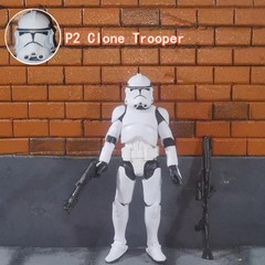 3.75 Inch Clone Trooper 1/18 501st 104th Wolffepack 212th Cody Action