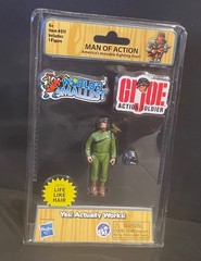 G I Joe World’s Smallest Action Figure NEW IN PACKAGE Life Like Hair