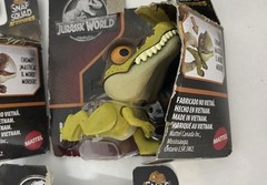 Jurassic World Snap Squad Attitudes Lot Of 4 2.5″ Dinosaurs Mattel Triceratops