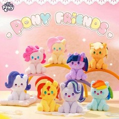 Genuine My Little Pony Friends Series Sitting Plush Toy Blind Box Random 1pc