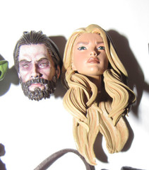 Cosmic & Mythic Legions fodder parts lot CUSTOM head included
