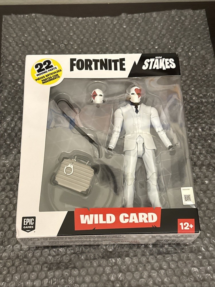 Fortnite Wild Card 7” Action Figure McFarlane Toys Epic Games High Stakes 2019