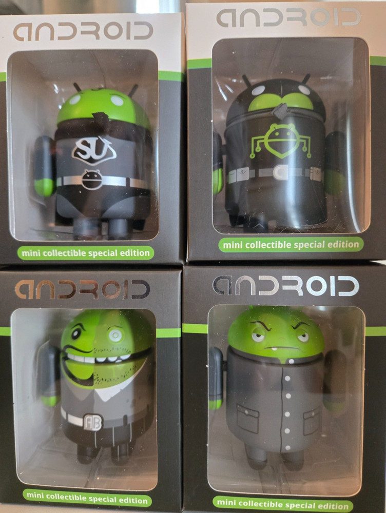 NEW Android Heroes & Villains 2 Special Edition Mini Collectibles Complete Set