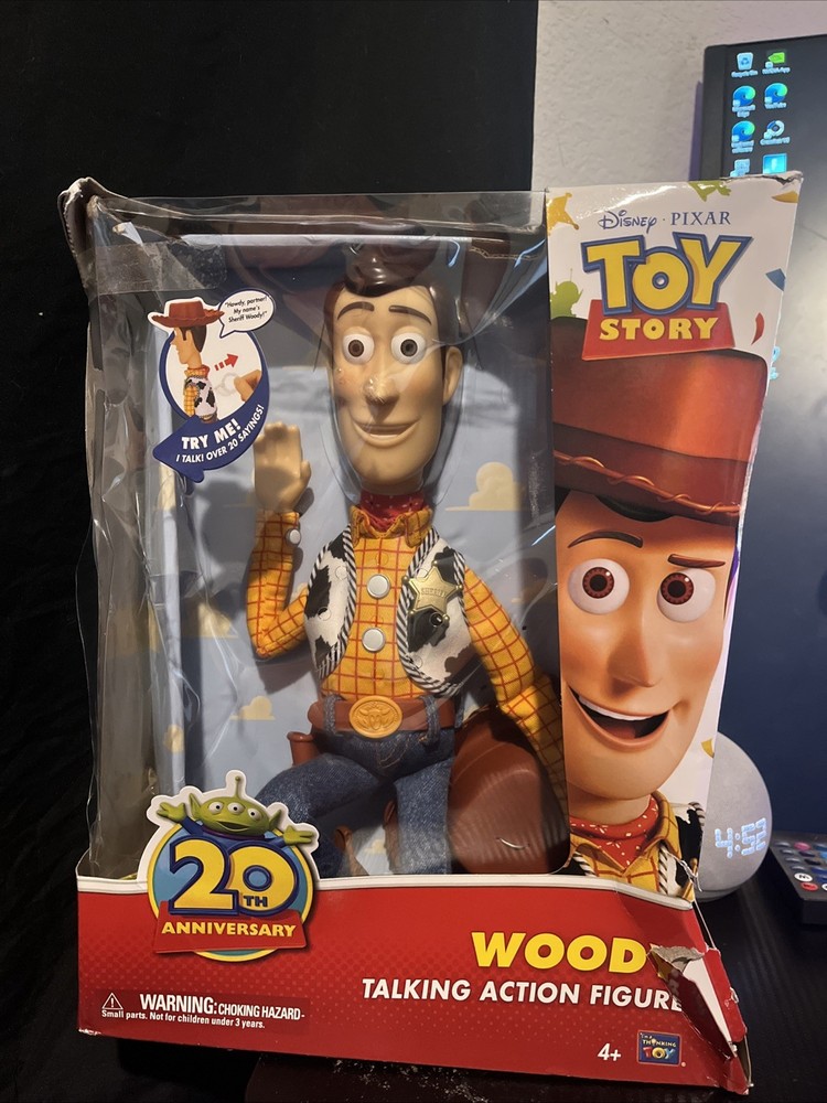 Thinkway Toys Woody Doll 20th Anniversary