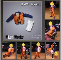 MLan 1/12 Scale Dragon Ball Z Work Jacket & Undershirt