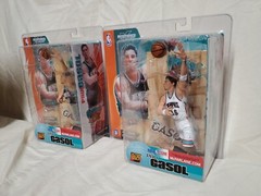 Memphis Grizzlies Pau Gasol Figure Sers 3 McFarlane NBA 2003 RARE VARIANT +Regul