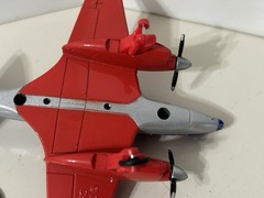 Disney Pixar Planes British Bulldog no.11 Die-cast Plastic Toy Plane Mattel Toys