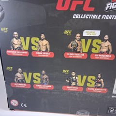 PMI UFC Collectible Fights Octagon Fighters Collectible Fights Figurines Set NEW