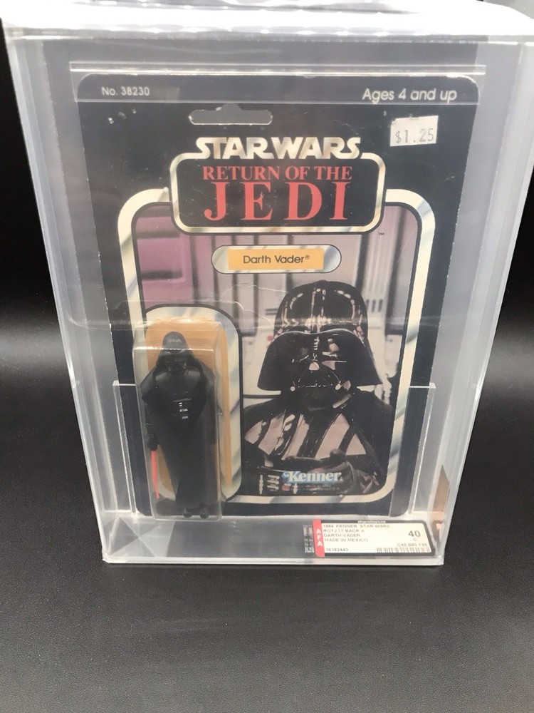 Star Wars Return Of The Jedi Darth Vader Made In Mexico Graded – AFA 40 G