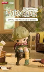 POP MART x Dimoo The Missing Day Series Confirmed Figure Sealed Bag in Open Box
