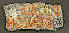 DOUBLE DRAGON embroidered figure patch action hat street fighter mortal kombat