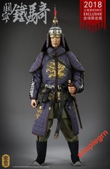 KLG R016 Ming Dynasty Series Guanning Iron Ride Shcc2018 Limited 1/6 Figure Toys