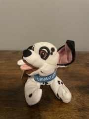 DISNEY Store 101 DALMATIANS Puppy Dog Mini Bean Bag 8″ Plush Toy New With Tags