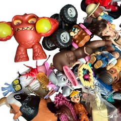 Random Lot Of Mixed Little Toys Boys Girls Play Animals Action Figures More