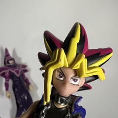 1996 Mattel Kazuki Takahashi Yu-Gi-Oh! Yami Yugi Dark Magician Action Figures