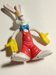 Vintage Who Framed Roger Rabbit Figure Lot Jessica, Roger,Benny, Baby Herman
