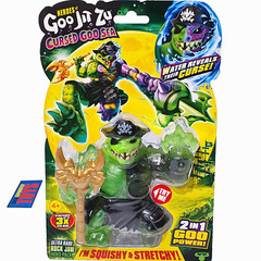 Heroes of Goo Jit Zu Cursed Goo Sea ROCK JAW FIGURE ultra rare squishy pirate