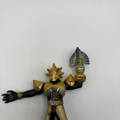 Power Rangers Orange Head Krybot PVC Figure Villain Black Gold Orange 2006