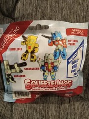 TRANSFORMERS SQUEEZELINGS SERIES 1 AGES 4 And Up Brand New