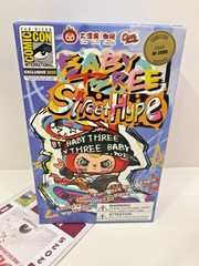 2025 SDCC Exclusive Baby Three Street Hyper Vinyl Plush BLUE Box UCC NIB LE