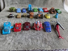 22 Disney Pixar Cars Movie Mixed Character Vehicles – Die cast/Plastic – Toy Car