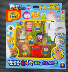 Pororo Finger figure 10pcs Set Kids 3y+ Play Toy
