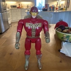 1996 Talking Turbo Man 14” Electronic Figure Jingle All The Way Working