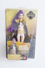 K-Pop Demon Hunters HUNTR/X Rumi Zoey Mira Singing Dolls Golden Set IN-HAND Kpop