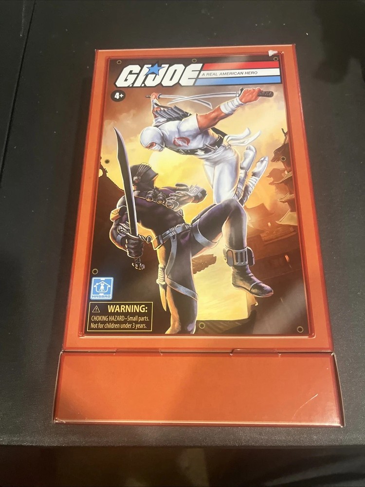 Hasbro Pulse Exclusive GI Joe Retro O-Ring Snake Eyes & Storm Shadow Set ✨NEW✨